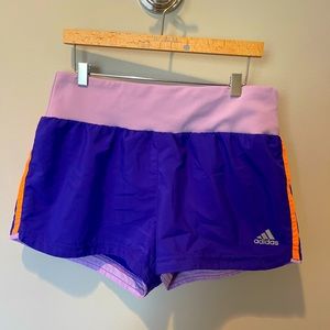 Adidas High Waisted Running Shorts Size XS